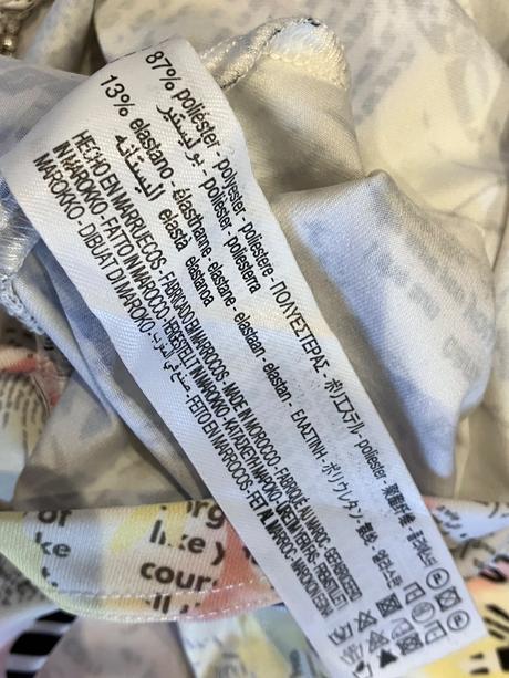 Farebné crop tričko bershka (l), bershka,l