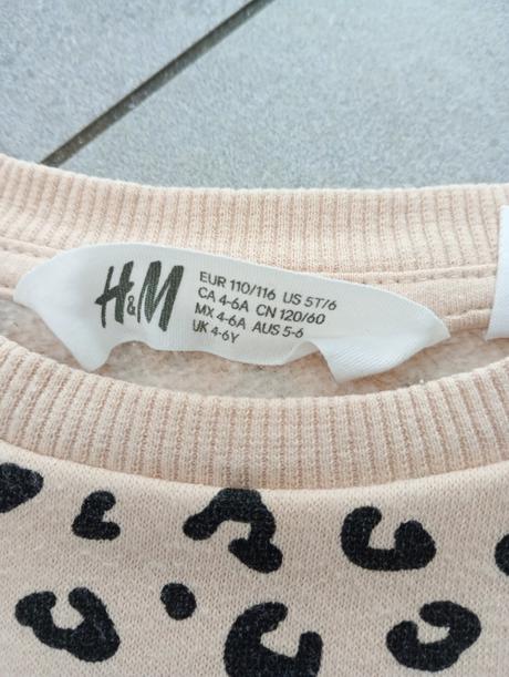 Minnie mouse mikina h&m 110/116, h&m,110