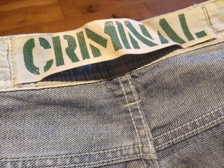 Criminal - pánske rifle / nohavice, 32