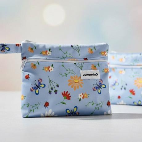 Nepremokavá taštička lunamia kvetinky,