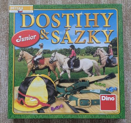 Spoločenská hra dostihy a sázky junior,