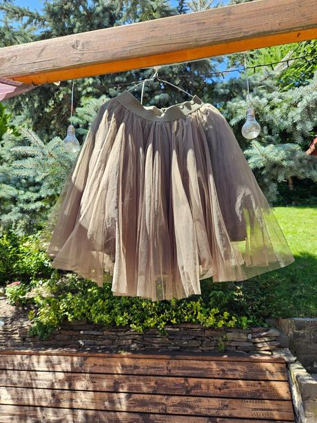 Nadýchaná tylová sukňa, s