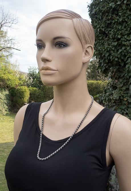 Patinovaná chirurgická oceľ, náramok unisex,