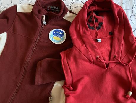 Teplá flisová mikina bula v. s, s