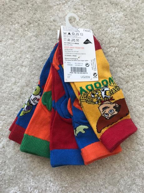 5pack next toy story ponožky (veľ.17-22), next,17 - 22