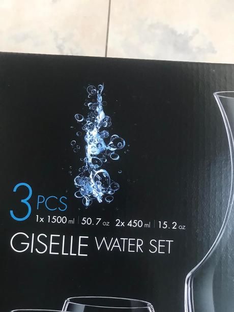 Karafa a 2 ks poháre bohemia,