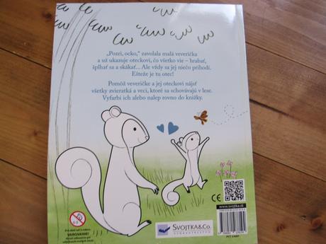 Ocko mám ťa rada vyfarbi si príbeh,