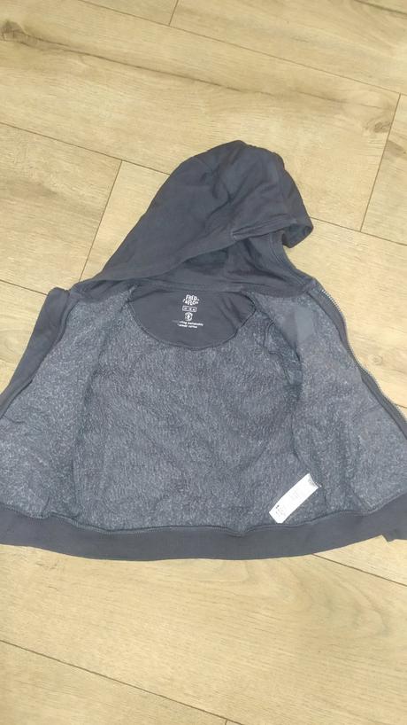 Chlapčenská jemne zateplená mikina, f&f,80