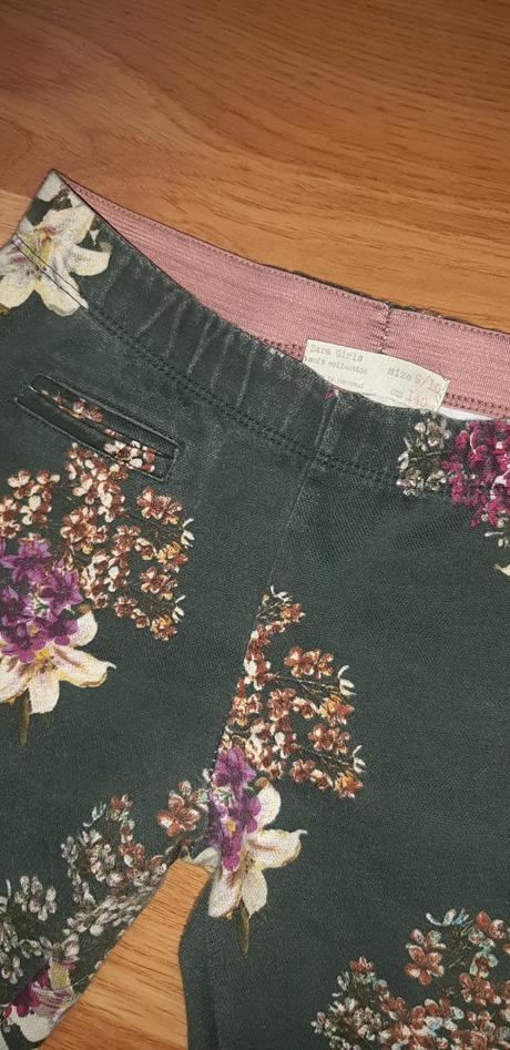 Legínové nohavice zara 9/10 r, zara,140