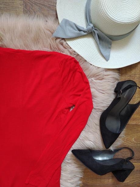 Červené šaty mango, mango,s