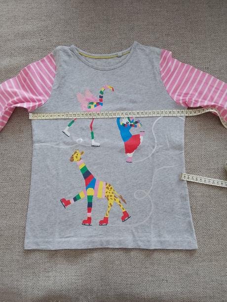 Dievčenské tričko, mini boden,134