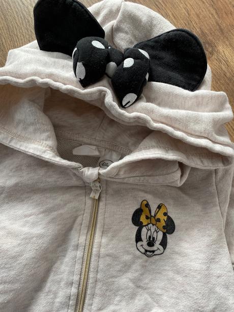Mikina minnie, h&m,98
