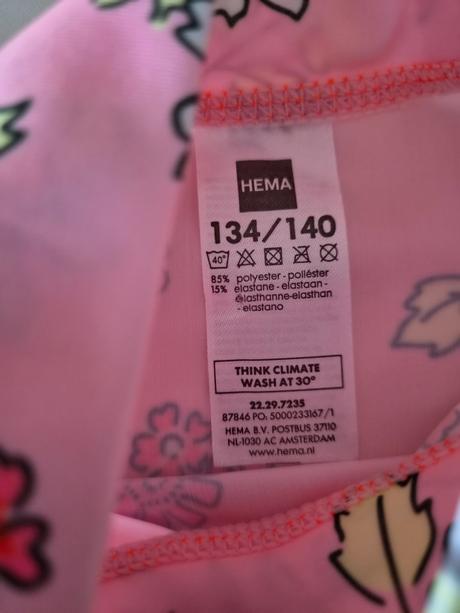 Tričko do vody, hema,134