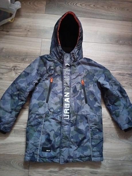 Chlapčenská zimná bunda, f&f,140