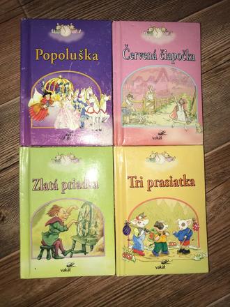 Malé mini rozprávkové knihy,