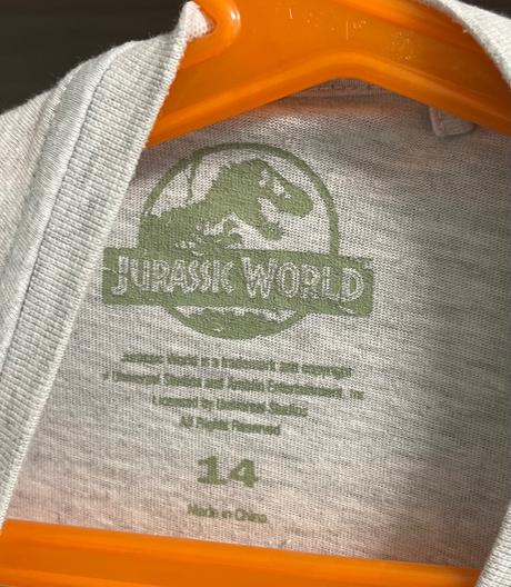 Tričko jurský svet, 164