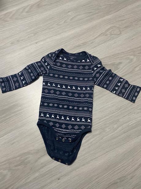 Vianocne body 86, fox & bunny,86