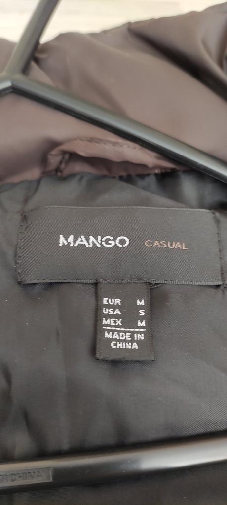 Bunda raz oblečená, mango,m