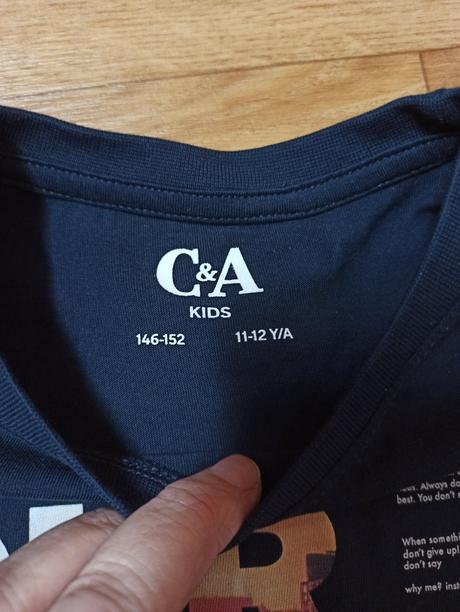 Tričko 2ks, c&a,146