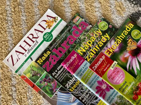 Časopisy záhrada 4ks,