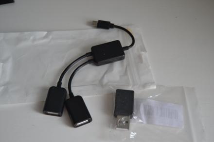 Usb-c 3.1 rozdvojka na usb m / f, 