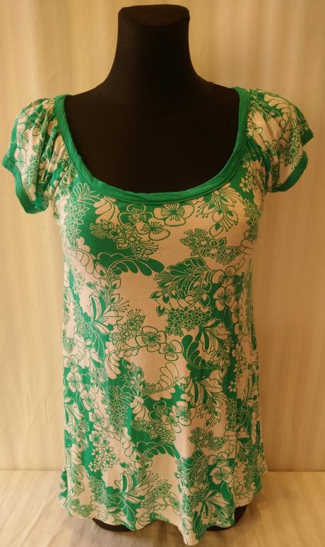 Dámsky top so zeleným vzorom, atmosphere, xs/s, atmosphere,xs