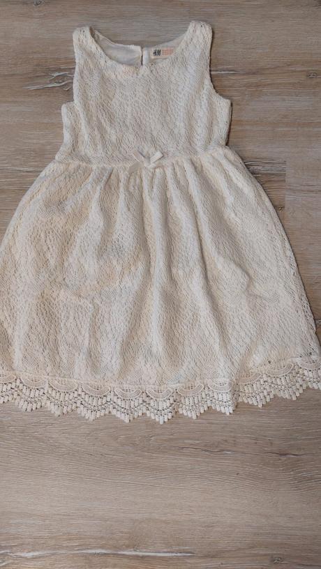 Krajkove šaty h&m, h&m,122