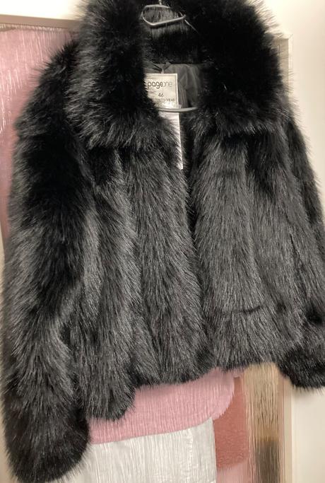 Krásny takko kožuch veľ.l/xl.., takko,46 / l / xl