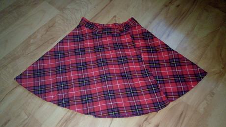 Karovaná ( retro ) suknička, 122