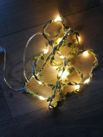 Svadobná výzdoba, sviečky, svetielka, girlandy..., 