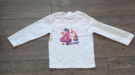 Tričko k 4 narodeninám, 104