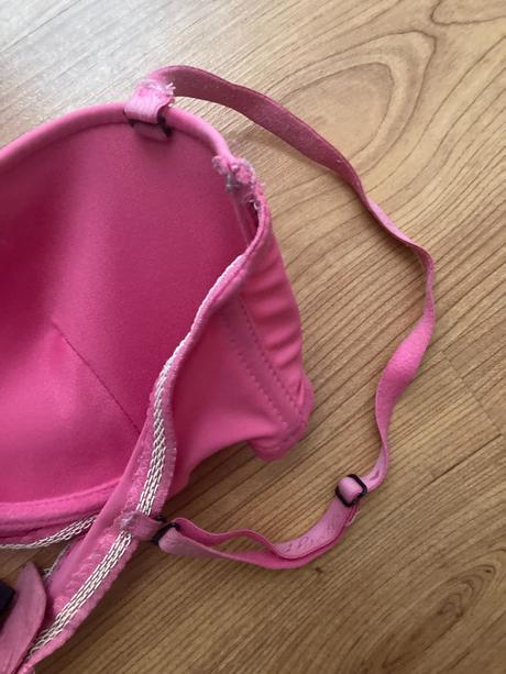 Ružová podprsenka hustler, s