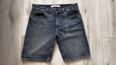 Pánske,kvalitné,riflové šortky lacoste - č.34, lacoste,34