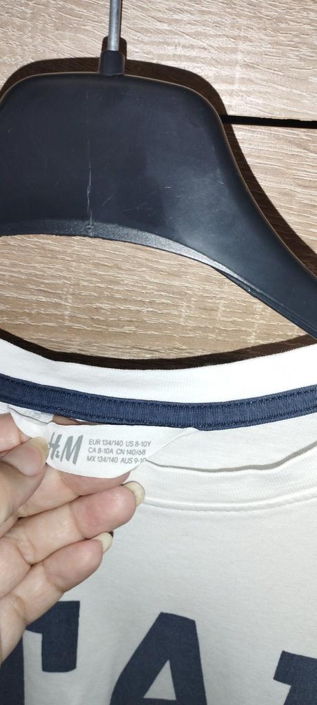 Chlapčenské tričká 134/140, h&m,134