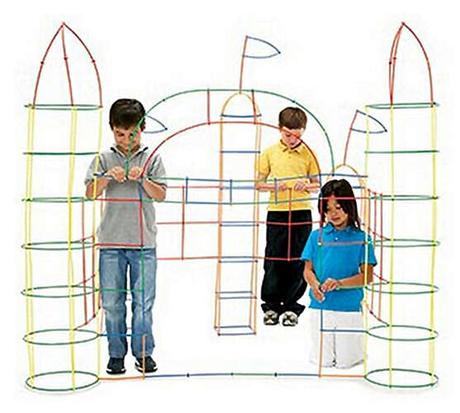 Bloky -slámky ,sada 408ks,