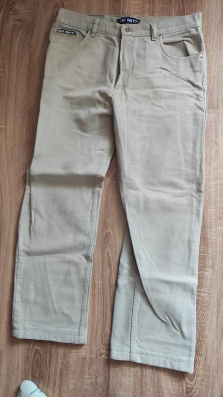 Menžestrové nohavice pánske, l