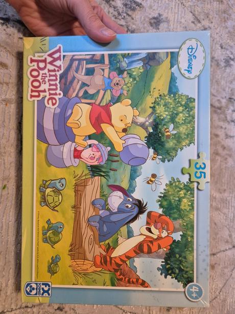 Puzzle macko pu, 