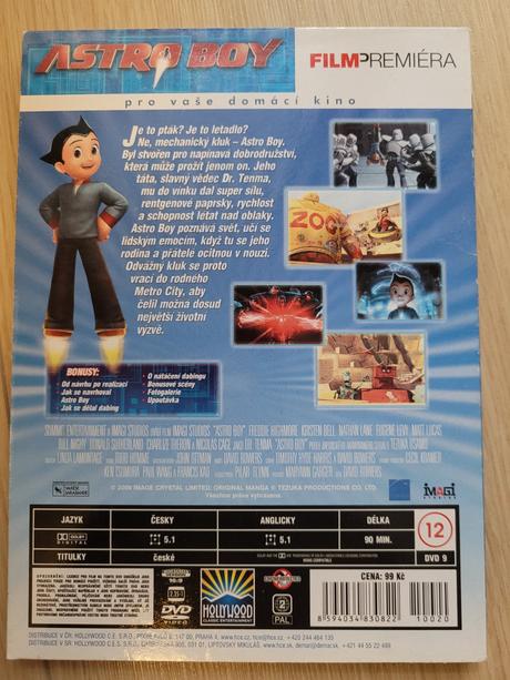 Dvd astro boy,