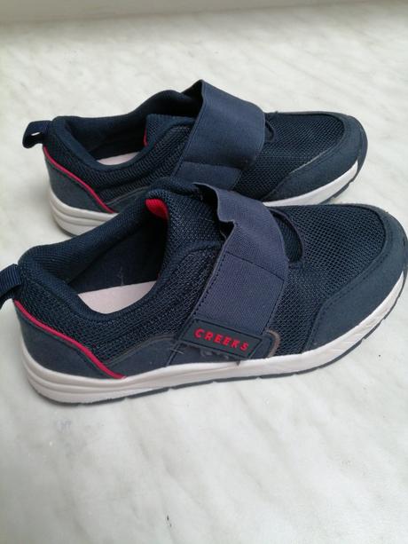 Tenisky pre chlapcov na suchý zips modre vel. 31, 31