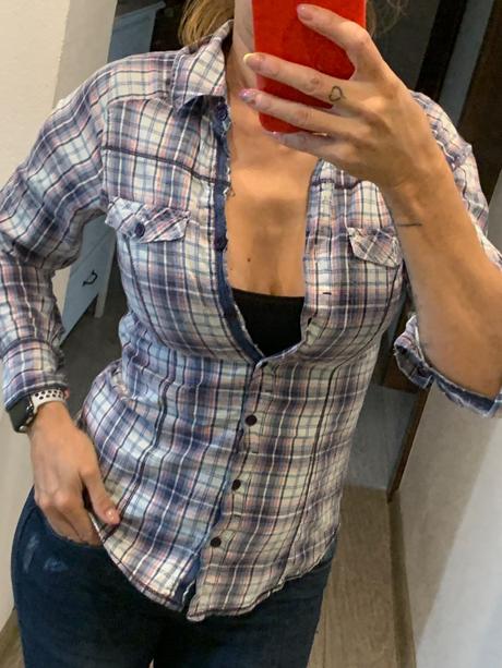 Kockovana košeľa, denim co,s