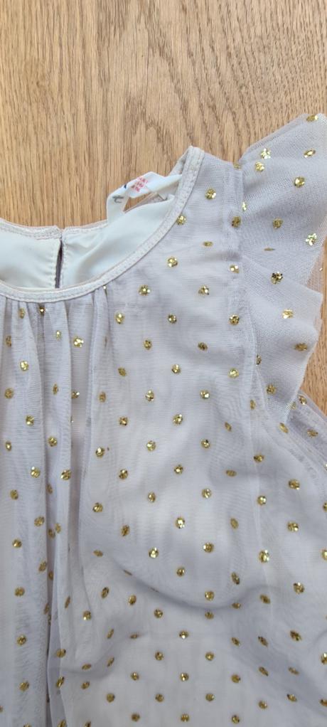 Trblietave tylove šatky, h&m,110