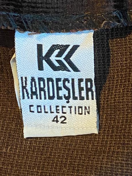 Kardesler - dámska menčestrová hnedá sukňa, l