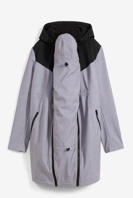 Softshellová tehotenská bunda, bonprix,36
