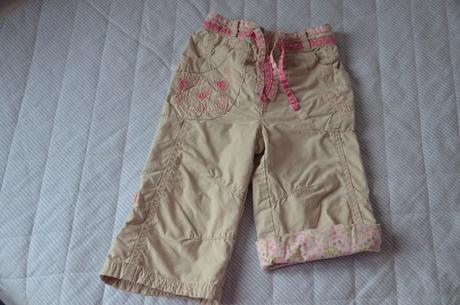 Dievčenské nohavice so srdiečkami, next,80