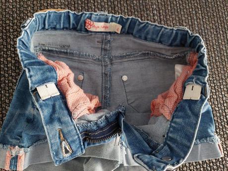 Riflové šortky - veľkosť 110, 110