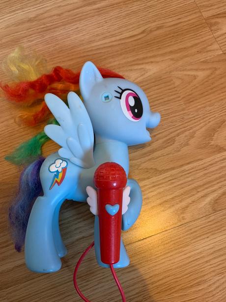 Rainbow my little pony spievajuci, 