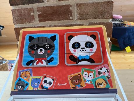 Magneticke puzzle janod,