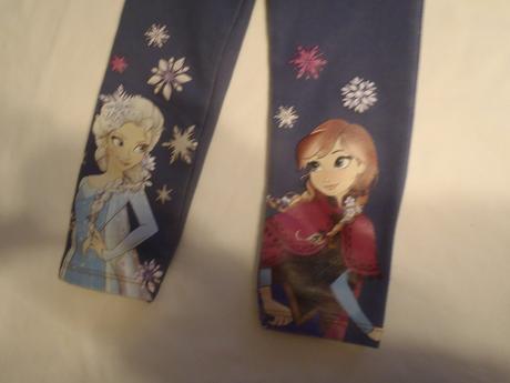 Legíny šedomodré anna a elsa, disney,98