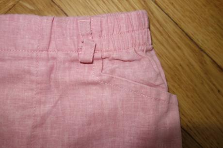 Ľanové šortky naco, 104