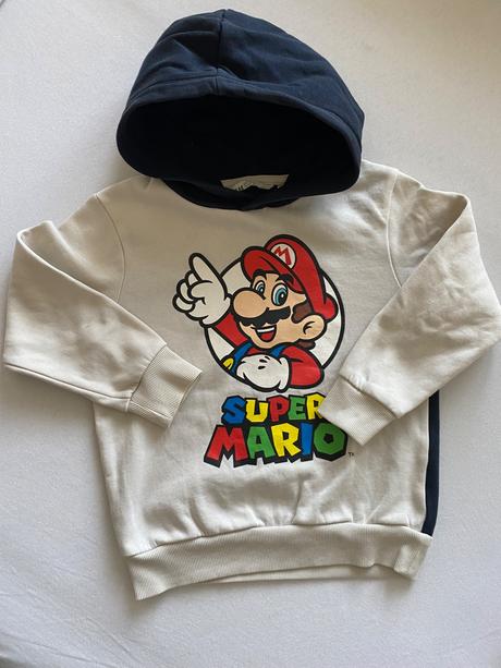 Mikina super mario, h&m,110